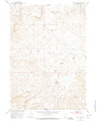 preview thumbnail of historical topo map of Park County, WY in 1951