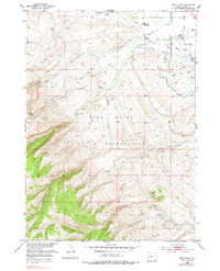 Download a high-resolution, GPS-compatible USGS topo map for Wind River, WY (1978 edition)