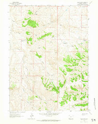 Download a high-resolution, GPS-compatible USGS topo map for Windy Point, WY (1965 edition)