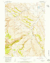 Download a high-resolution, GPS-compatible USGS topo map for Wolf Point, WY (1956 edition)