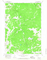 Download a high-resolution, GPS-compatible USGS topo map for Woodrock, WY (1968 edition)