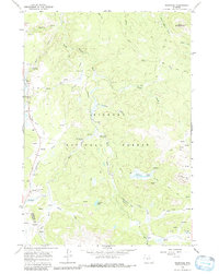 Download a high-resolution, GPS-compatible USGS topo map for Woodrock, WY (1980 edition)