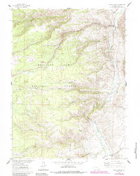 Download a high-resolution, GPS-compatible USGS topo map for Woods Landing, WY (1984 edition)