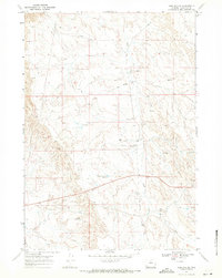 Download a high-resolution, GPS-compatible USGS topo map for Worland SE, WY (1971 edition)