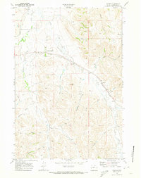 Download a high-resolution, GPS-compatible USGS topo map for Wyarno, WY (1973 edition)