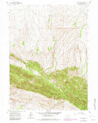 Download a high-resolution, GPS-compatible USGS topo map for Youngs Pass, WY (1982 edition)
