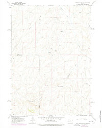 Download a high-resolution, GPS-compatible USGS topo map for Zimmerman Buttes, WY (1978 edition)
