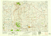 1958 Map of Ranchettes, WY