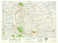 1958 Map of Albin, WY
