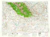 preview thumbnail of historical topo map of Lander, WY in 1961