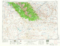 Download a high-resolution, GPS-compatible USGS topo map for Lander, WY (1967 edition)