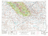 Download a high-resolution, GPS-compatible USGS topo map for Lander, WY (1983 edition)