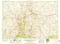 1958 Map of Arrowhead Springs, WY