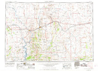 preview thumbnail of historical topo map of Rock Springs, WY in 1954