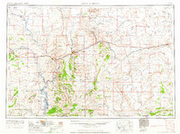 preview thumbnail of historical topo map of Rock Springs, WY in 1962