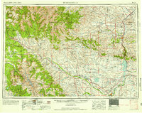 Download a high-resolution, GPS-compatible USGS topo map for Thermopolis, WY (1958 edition)