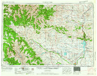 preview thumbnail of historical topo map of Thermopolis, WY in 1962