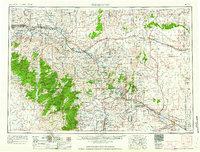 1958 Map of Esterbrook, WY