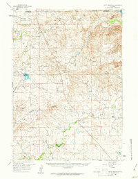 Download a high-resolution, GPS-compatible USGS topo map for Betty Reservoir, WY (1961 edition)