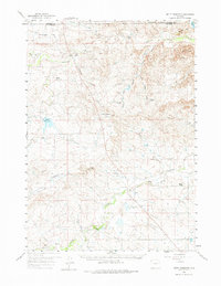 Download a high-resolution, GPS-compatible USGS topo map for Betty Reservoir, WY (1975 edition)