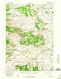 Download a high-resolution, GPS-compatible USGS topo map for Beulah, WY (1960 edition)