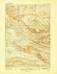 Download a high-resolution, GPS-compatible USGS topo map for Blue Mesa, WY (1947 edition)