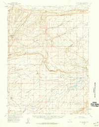 Download a high-resolution, GPS-compatible USGS topo map for Bolten Ranch, WY (1959 edition)