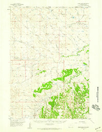 Download a high-resolution, GPS-compatible USGS topo map for Cedar Ridge, WY (1959 edition)