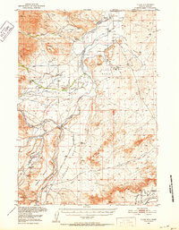 Download a high-resolution, GPS-compatible USGS topo map for Clark, WY (1952 edition)