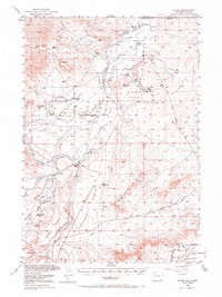 Download a high-resolution, GPS-compatible USGS topo map for Clark, WY (1971 edition)