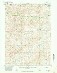 Download a high-resolution, GPS-compatible USGS topo map for Coal Draw, WY (1962 edition)