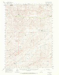 Download a high-resolution, GPS-compatible USGS topo map for Coal Draw, WY (1972 edition)