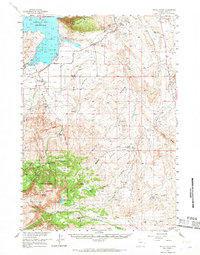 Download a high-resolution, GPS-compatible USGS topo map for Devils Tooth, WY (1968 edition)