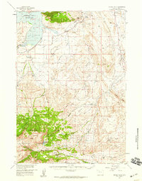 Download a high-resolution, GPS-compatible USGS topo map for Devils Tooth, WY (1959 edition)
