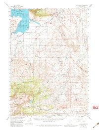 Download a high-resolution, GPS-compatible USGS topo map for Devils Tooth, WY (1985 edition)
