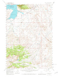 Download a high-resolution, GPS-compatible USGS topo map for Devils Tooth, WY (1981 edition)