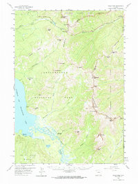 Download a high-resolution, GPS-compatible USGS topo map for Eagle Peak, WY (1965 edition)