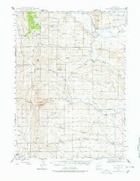 Download a high-resolution, GPS-compatible USGS topo map for Fort Hill, WY (1978 edition)