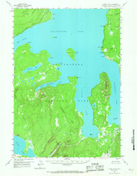 Download a high-resolution, GPS-compatible USGS topo map for Frank Island, WY (1967 edition)