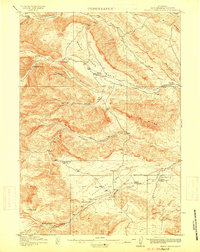 Download a high-resolution, GPS-compatible USGS topo map for Grass Creek Basin, WY (1915 edition)
