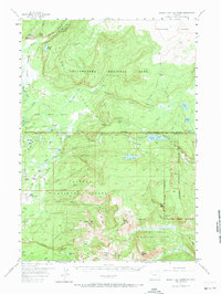 preview thumbnail of historical topo map of Teton County, WY in 1956