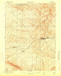 1914 Map of Hanna