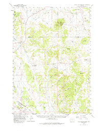 Download a high-resolution, GPS-compatible USGS topo map for Inyan Kara Mountain, WY (1978 edition)