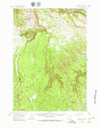 Download a high-resolution, GPS-compatible USGS topo map for Mammoth, WY (1979 edition)