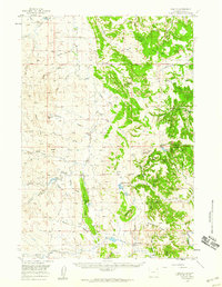 Download a high-resolution, GPS-compatible USGS topo map for Oshoto, WY (1959 edition)