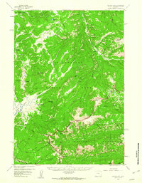 preview thumbnail of historical topo map of Park County, WY in 1959