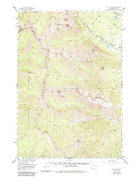 Download a high-resolution, GPS-compatible USGS topo map for Pilot Peak, WY (1984 edition)