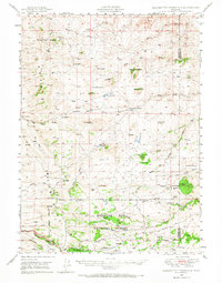 Download a high-resolution, GPS-compatible USGS topo map for Ragged Top Mountain, WY (1967 edition)