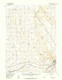 Download a high-resolution, GPS-compatible USGS topo map for Rawlins Peak, WY (1959 edition)