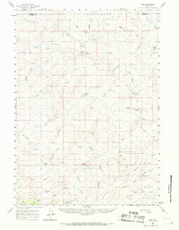 preview thumbnail of historical topo map of Converse County, WY in 1960